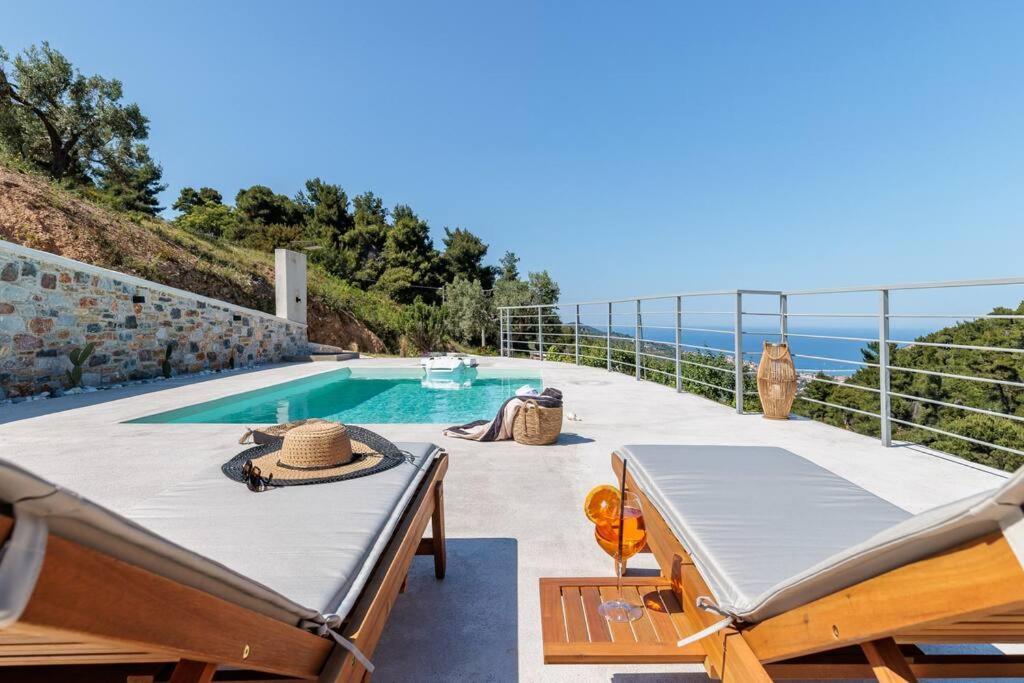 Villa Koukounaria Скопелос Екстер'єр фото